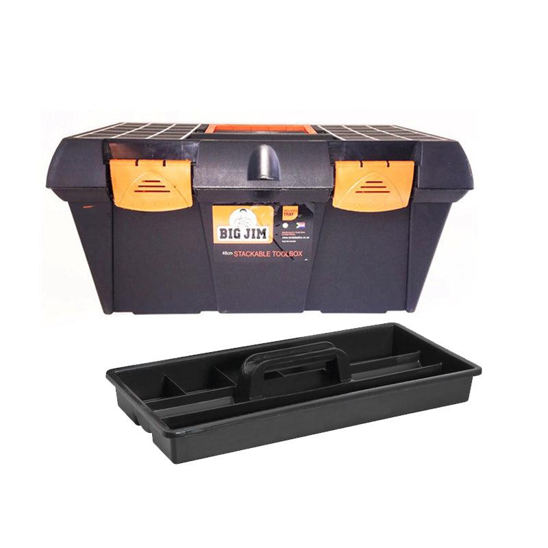 Tool Box Black Standard 48cm-56cm - Plastics For Africa