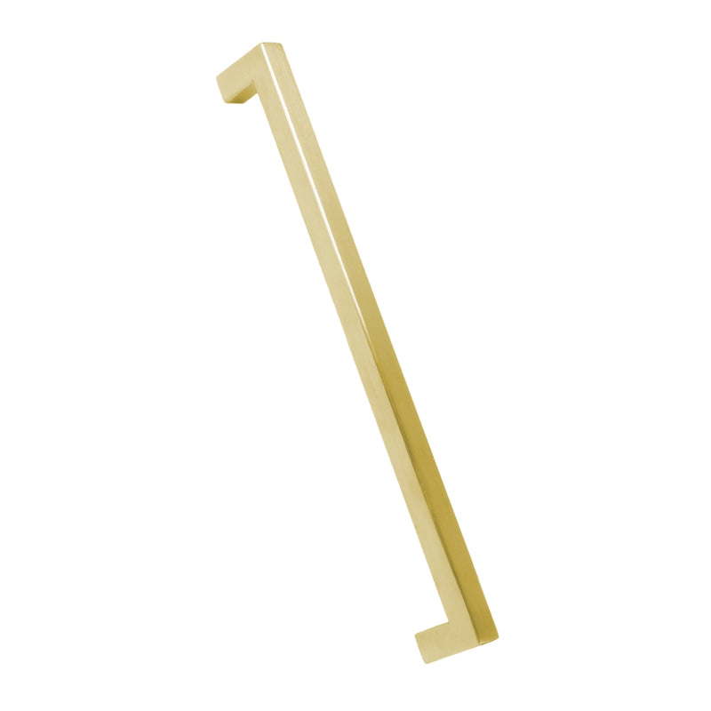 ROCO Cupboard Handle Bar Hollow Square Brushed Brass 192mm - Premium Hardware from ROCO - Just R 80! Shop now at Securadeal