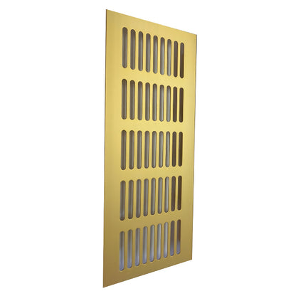 ROCO Aluminum Airvent Gold 200mm x 80mm - Premium Hardware from ROCO - Just R 49! Shop now at Securadeal