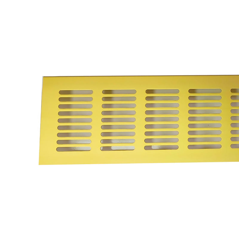 ROCO Aluminum Airvent Gold 400mm x 80mm - Premium Hardware from ROCO - Just R 75! Shop now at Securadeal