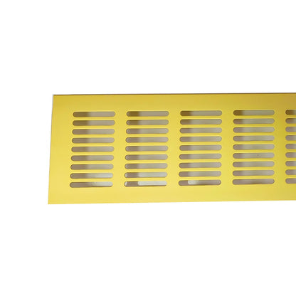 ROCO Aluminum Airvent Gold 400mm x 80mm - Premium Hardware from ROCO - Just R 75! Shop now at Securadeal