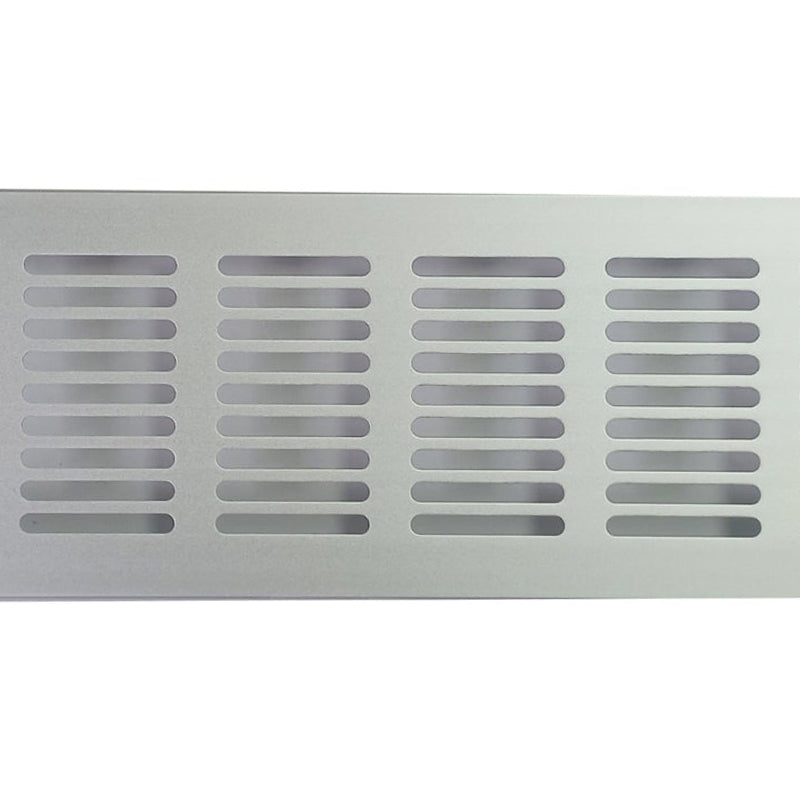 ROCO Aluminium Airvent Silver 400mm x 80mm - Premium Hardware from ROCO - Just R 76! Shop now at Securadeal