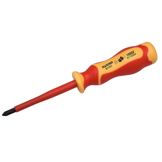 HARDEN Insulated Phillips Screwdriver PH0 x 60mm