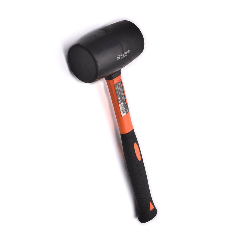 HARDEN Rubber Mallet with Fibreglass Handle 500g