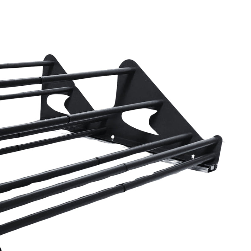 ROCO Adjustable Shoe Rack Black 704mm x 405mm x 107mm - Premium Hardware from ROCO - Just R 2195! Shop now at Securadeal