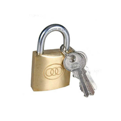 TRICIRCLE Padlock Brass - Premium Hardware from Tricircle - Just R 78! Shop now at Securadeal