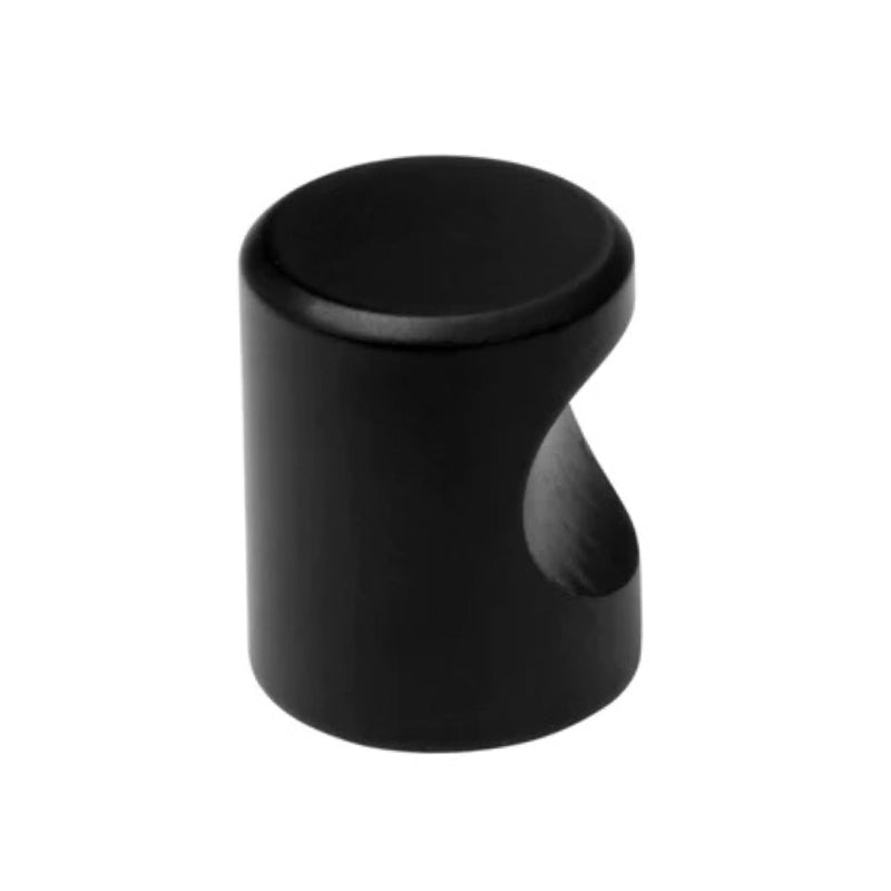 ROCO Cylindrical Drawer Knob Matt Black 20mm - Premium Hardware from ROCO - Just R 28! Shop now at Securadeal