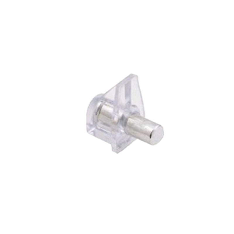 ROCO Prepack Shelf Support Clear With Steel Pin ( 10 Per Pack ) - Premium Hardware from ROCO - Just R 9! Shop now at Securadeal