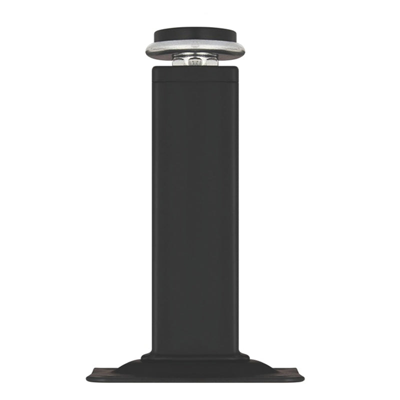 ROCO Adjustable Table Leg With Square Black Plate 150mm x 25mm - Premium Hardware from ROCO - Just R 35! Shop now at Securadeal