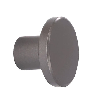 ROCO Flat Button Drawer Knob Dark Grey 30mm - Premium Hardware from ROCO - Just R 38! Shop now at Securadeal