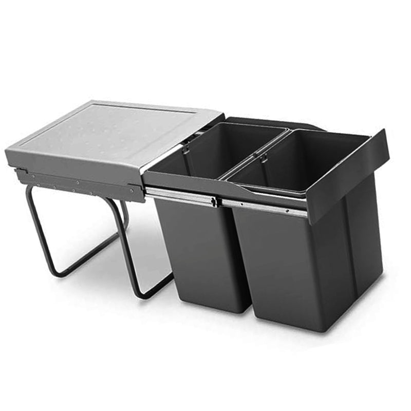 ROCO Pull Out Bin Economic 400/450 Unit Orion Grey 58 Litre - Premium Hardware from ROCO - Just R 2759! Shop now at Securadeal