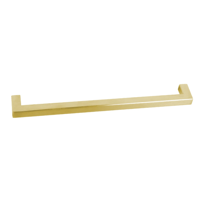 ROCO Cupboard Handle Bar Hollow Square Brushed Brass 128mm - Premium Hardware from ROCO - Just R 56! Shop now at Securadeal