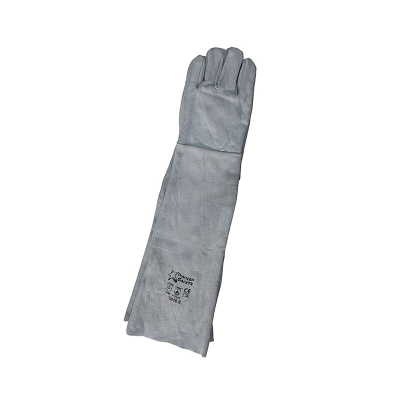 PIONEER SAFETY Gloves Leather Welding Chrome Cow Split D/Palm Shoulder 16" Large - Premium Gloves from Pioneer - Just R 106! Shop now at Securadeal