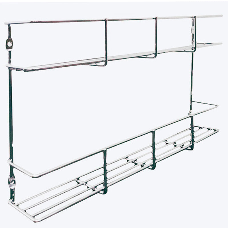 ROCO Spice Rack 2 Tier Chrome - Premium Hardware from ROCO - Just R 166! Shop now at Securadeal