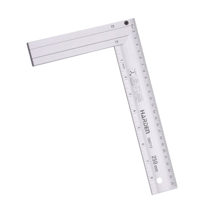 HARDEN Aluminum Tri Square 250mm - Premium Hardware from HARDEN - Just R 89! Shop now at Securadeal