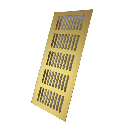 ROCO Aluminum Airvent Gold 200mm x 80mm - Premium Hardware from ROCO - Just R 49! Shop now at Securadeal