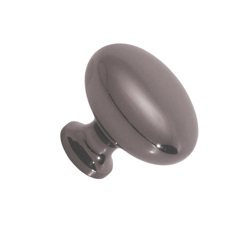 ROCO Small Base Drawer Knob Black Nickel 32mm - Premium Hardware from ROCO - Just R 23! Shop now at Securadeal