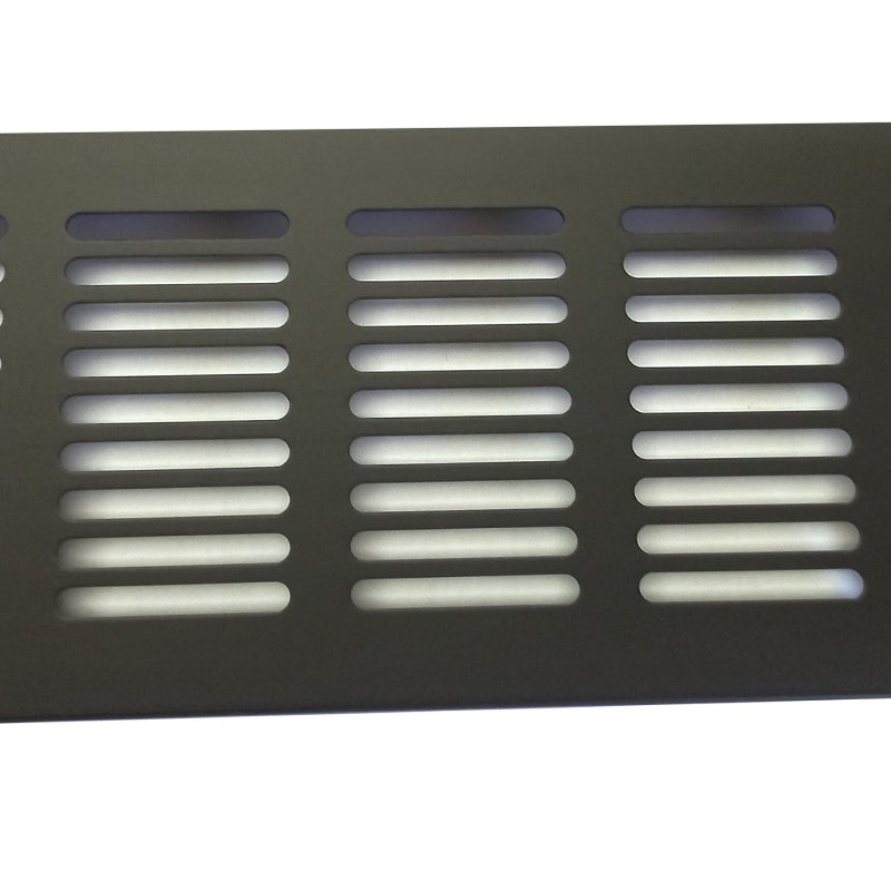 ROCO Aluminum Airvent  Black 200mm x 80mm - Premium Hardware from ROCO - Just R 49! Shop now at Securadeal