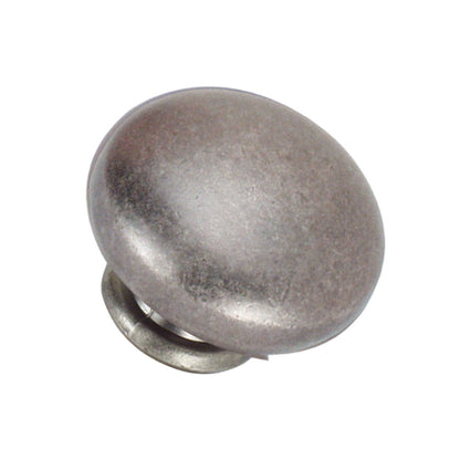 ROCO Lite Mushroom Drawer Knob Pewter 30mm - Premium Hardware from ROCO - Just R 22! Shop now at Securadeal