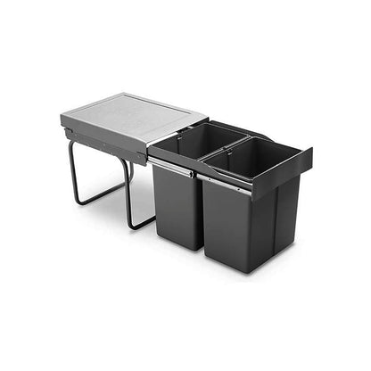 ROCO Pull Out Bin Economic 400/450 Unit Orion Grey 58 Litre - Premium Hardware from ROCO - Just R 2759! Shop now at Securadeal