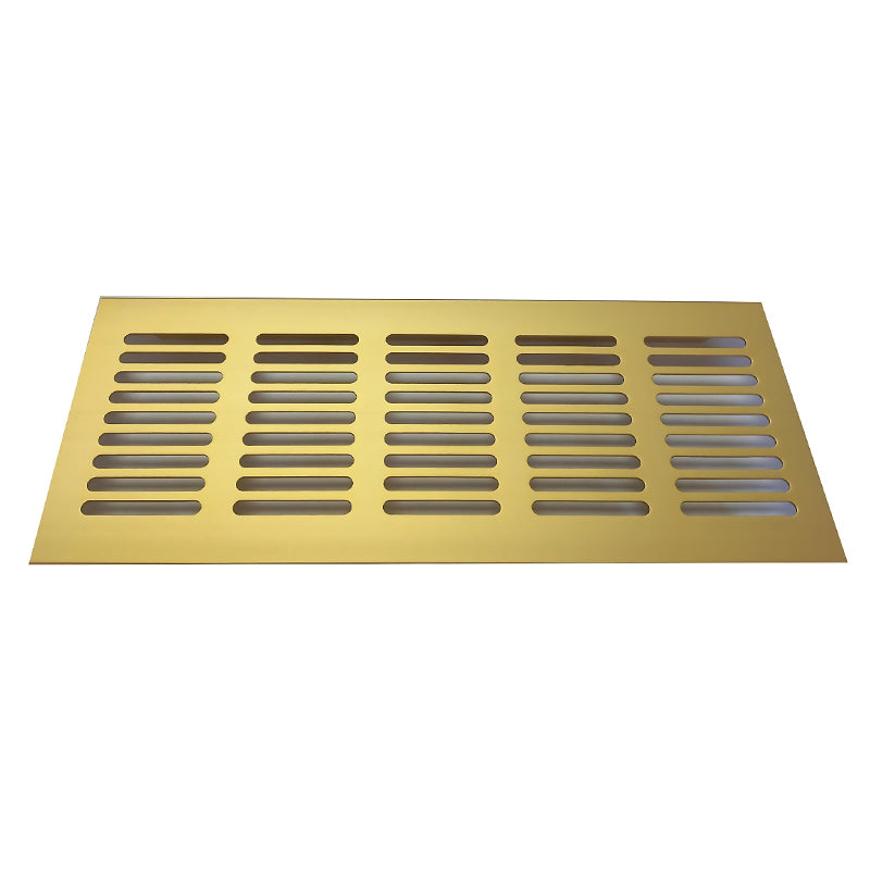 ROCO Aluminum Airvent Gold 200mm x 80mm - Premium Hardware from ROCO - Just R 49! Shop now at Securadeal