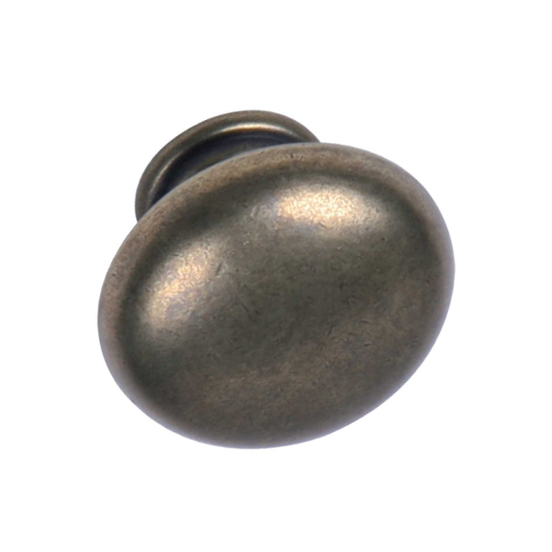 ROCO Lite Mushroom Drawer Knob Antique Brass 30mm - Premium Hardware from ROCO - Just R 22! Shop now at Securadeal