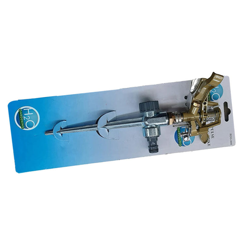 H20 Garden Sprinkler Impulse Heavy-Duty Metal Head On Spike Adjustable - Premium Garden Sprinkler from H20 - Just R 196.81! Shop now at Securadeal