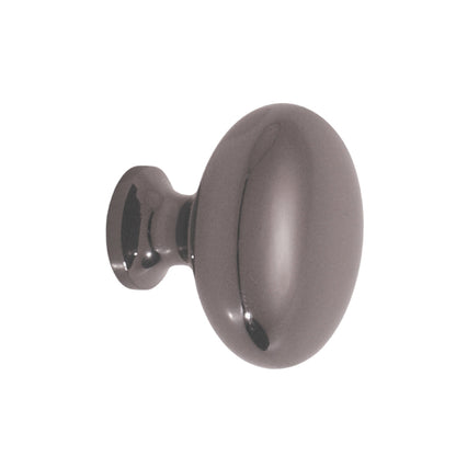 ROCO Small Base Drawer Knob Black Nickel 32mm - Premium Hardware from ROCO - Just R 23! Shop now at Securadeal