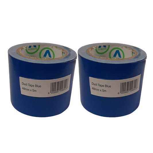 AVAST Duct Tape Blue 48mm x 5m ( 2 Pack ) - Premium Tape from AVAST - Just R 28! Shop now at Securadeal