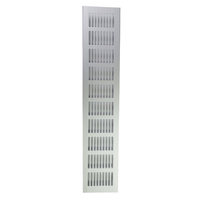 ROCO Aluminium Airvent Silver 400mm x 80mm - Premium Hardware from ROCO - Just R 76! Shop now at Securadeal