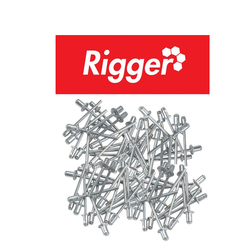 RIGGER Rivet Pop Size Fap4810pec - Pack of 100 - Premium Hardware from Rigger - Just R 53! Shop now at Securadeal