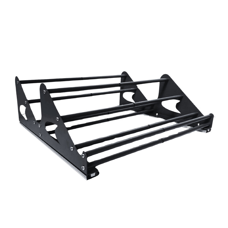 ROCO Adjustable Shoe Rack Black 704mm x 405mm x 107mm - Premium Hardware from ROCO - Just R 2195! Shop now at Securadeal