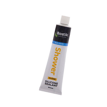 BOSTIK Shower Sanitary Silicone Sealant Clear 90ml - Premium Hardware Glue & Adhesives from BOSTIK - Just R 75! Shop now at Securadeal