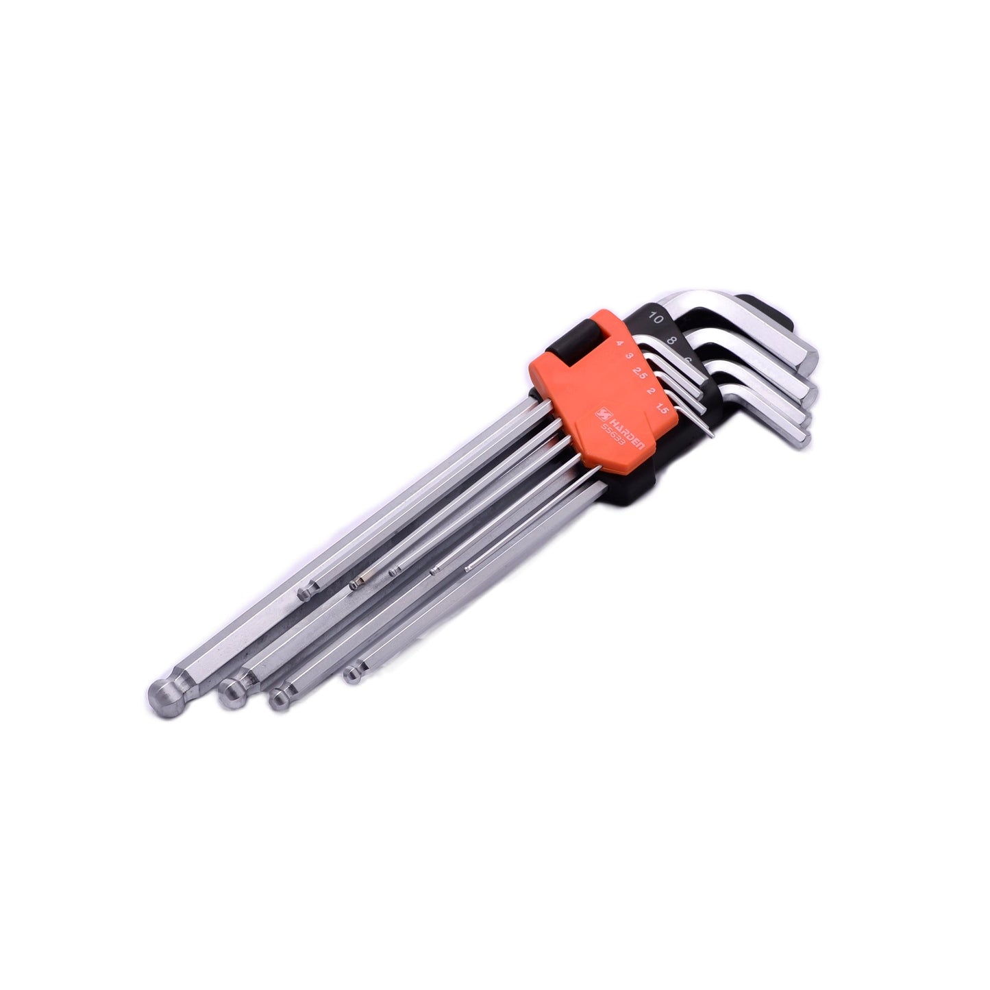 HARDEN 9 Piece Extra Long Ball Key Wrench - Premium Hardware from HARDEN - Just R 160! Shop now at Securadeal