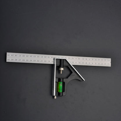 HARDEN Combination Square with Aluminum Base 300mm