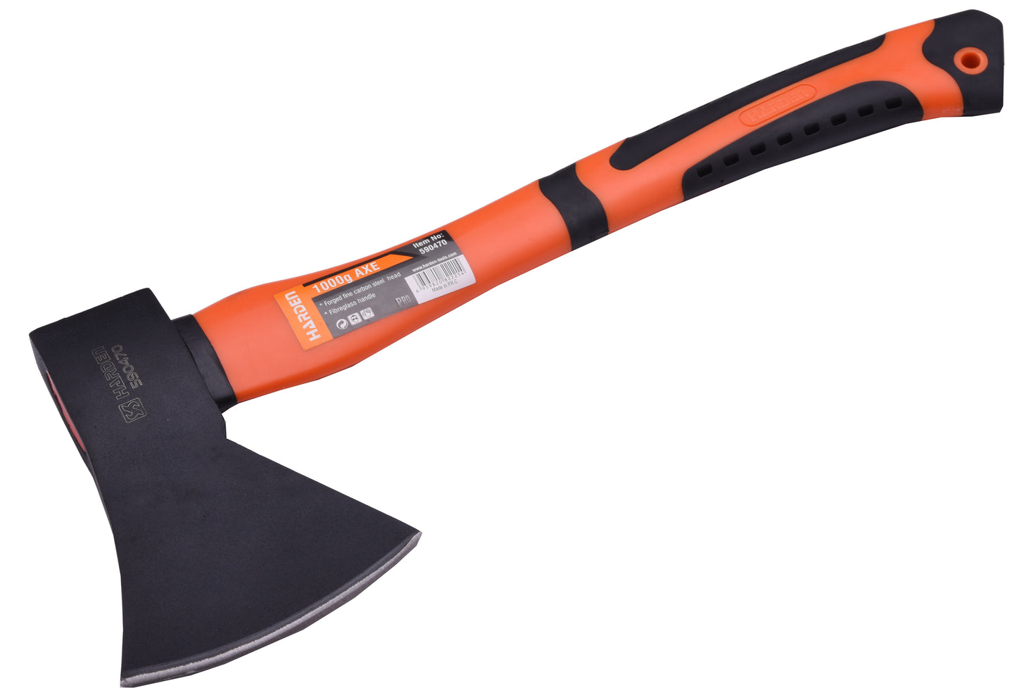 HARDEN Axe with Fibreglass Handle 1kg