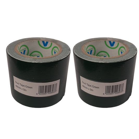 AVAST Duct Tape Green 48mm x 5m ( 2 Pack ) - Premium Tape from AVAST - Just R 28! Shop now at Securadeal