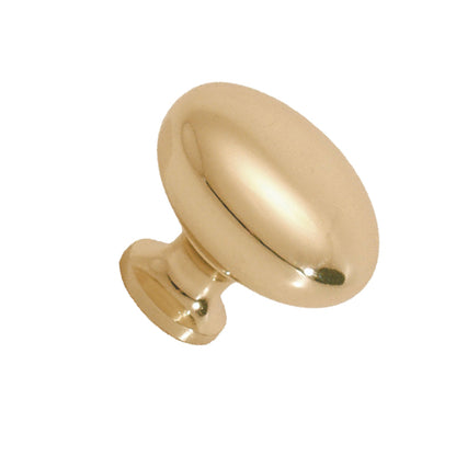 ROCO Small Base Drawer Knob Brass Plated 32mm - Premium Hardware from ROCO - Just R 23! Shop now at Securadeal