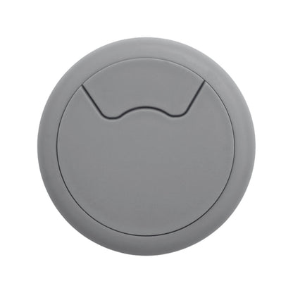 ROCO Round Cable Management Desk/Counter Port Grey 64mm - Premium Hardware from ROCO - Just R 4! Shop now at Securadeal