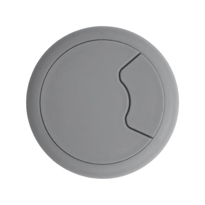 ROCO Round Cable Management Desk/Counter Port Grey 64mm - Premium Hardware from ROCO - Just R 4! Shop now at Securadeal