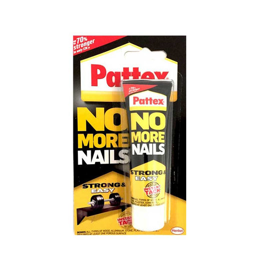 PATTEX No More Nails Adhesive Multipurpose Tube 50g - Premium Hardware Glue & Adhesives from PATTEX - Just R 74! Shop now at Securadeal