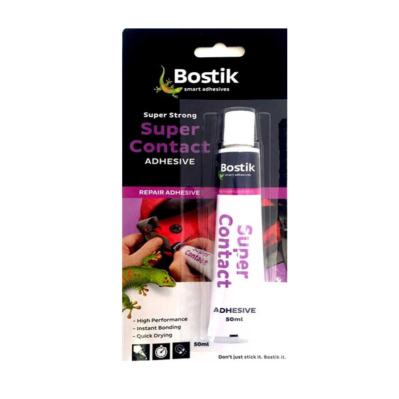 BOSTIK Super Contact Adhesive 50ml - Premium Hardware Glue & Adhesives from BOSTIK - Just R 59! Shop now at Securadeal