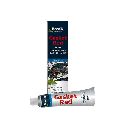 BOSTIK Gasket Red High Temperature Gasket Maker 90ml - Premium Hardware Glue & Adhesives from BOSTIK - Just R 129! Shop now at Securadeal