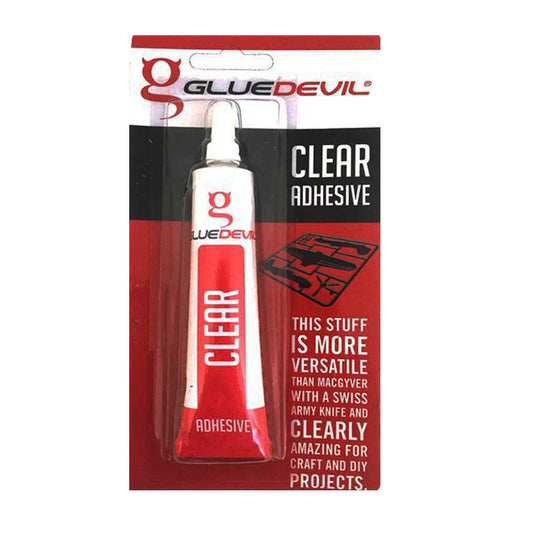 GLUEDEVIL Clear Adhesive Tube 25ml - Premium Hardware Glue & Adhesives from Gluedevil - Just R 29! Shop now at Securadeal