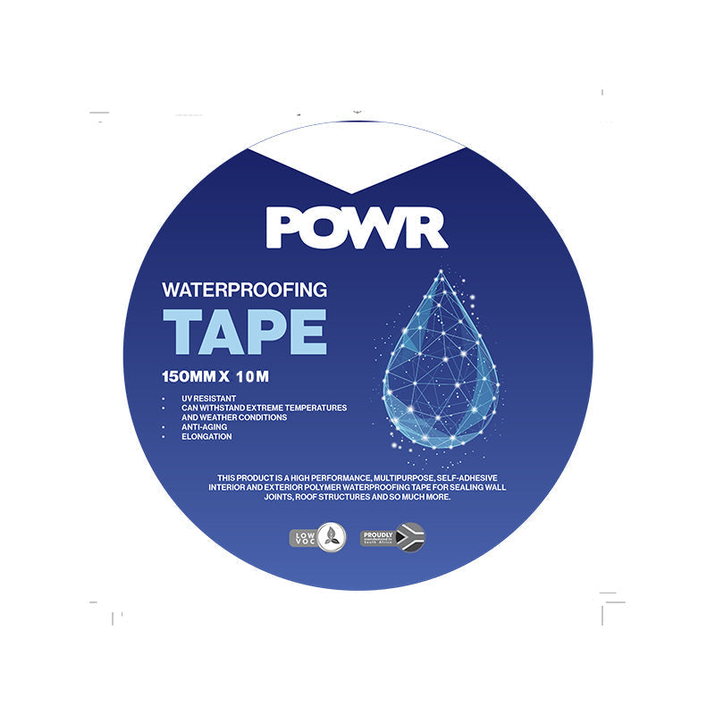 POWR Waterproofing Tape Premium Grade 150mm X 10m - Premium Tape from POWR - Just R 395! Shop now at Securadeal