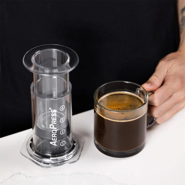 AEROPRESS Clear Coffee Press - Premium Coffee Machine & Filters from AeroPress - Just R 1250! Shop now at Securadeal