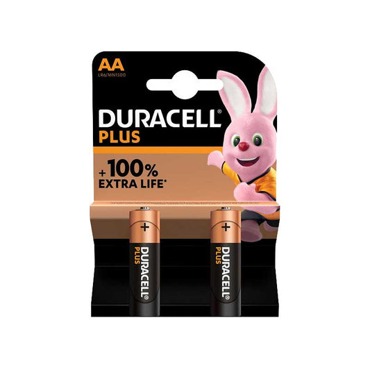 DURACELL Plus Battery AA Penlight 1.5v ( Pack of 2 ) - Premium Battery from Duracell - Just R 56! Shop now at Securadeal