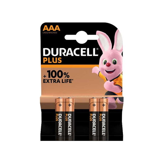 DURACELL Plus Battery Remote AAA 1.5v ( Pack of 4 ) - Premium Battery from Duracell - Just R 135! Shop now at Securadeal