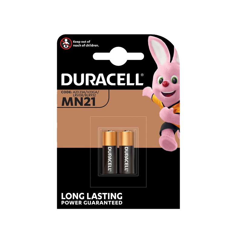 DURACELL Plus Remote Battery 12v Mn21 ( Pack of 2 ) - Premium Battery from Duracell - Just R 55! Shop now at Securadeal