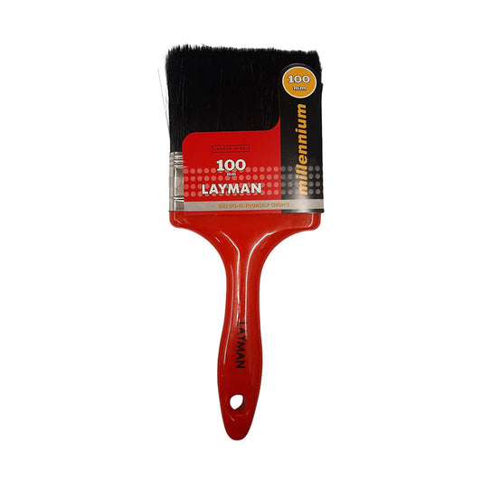 MILLENIUM Layman Paint Brush 100mm - Premium Paint Brush from Academy - Just R 126! Shop now at Securadeal